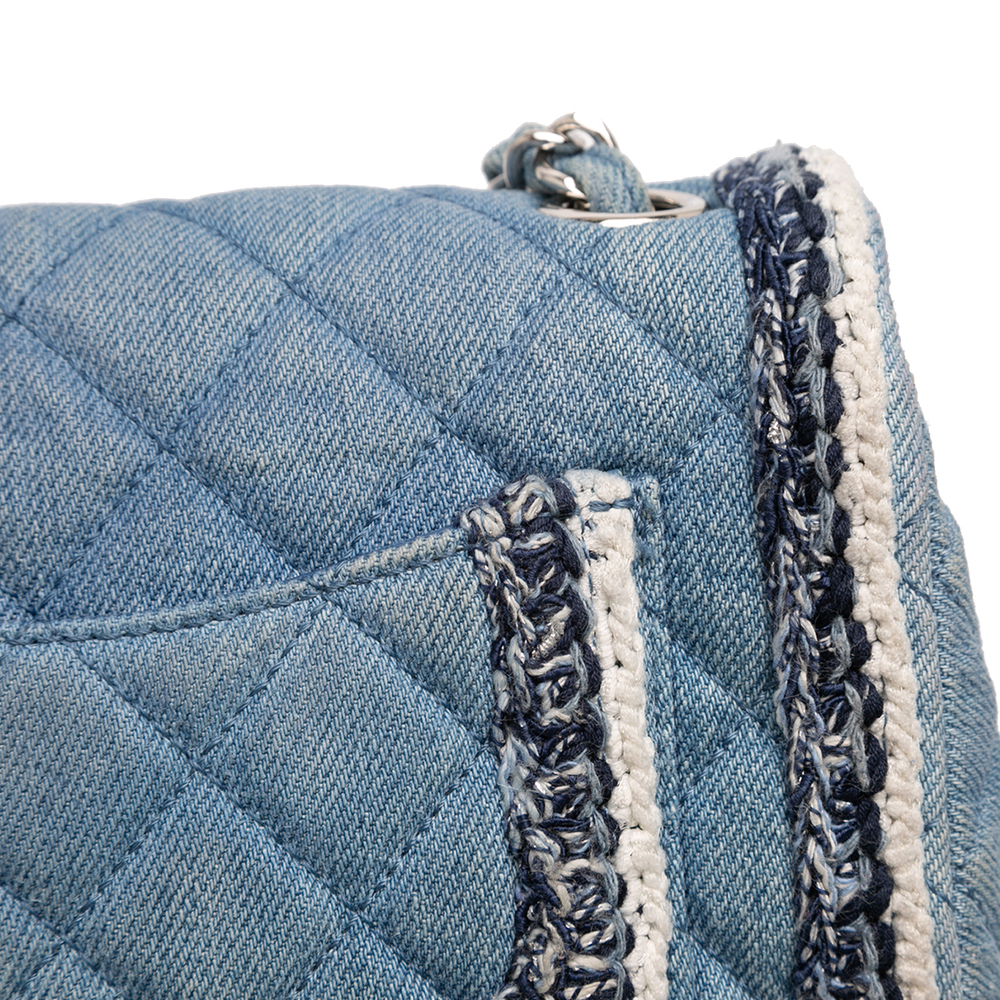 Pre-Loved Chanel Mini Rectangular Classic Denim B… - image 10